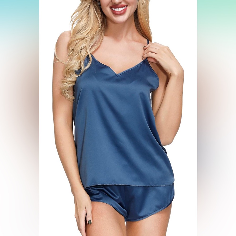 INK+IVY Women's Sleepwear Tank Top and Matching Cami Short - NEW